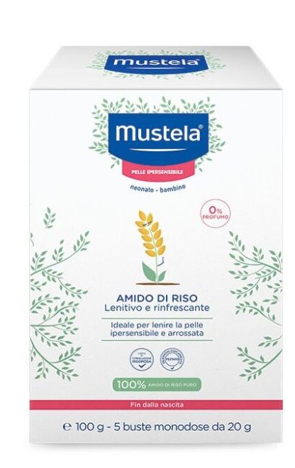 MUSTELA AMIDO DI RISO 100 G - Farmafamily.it