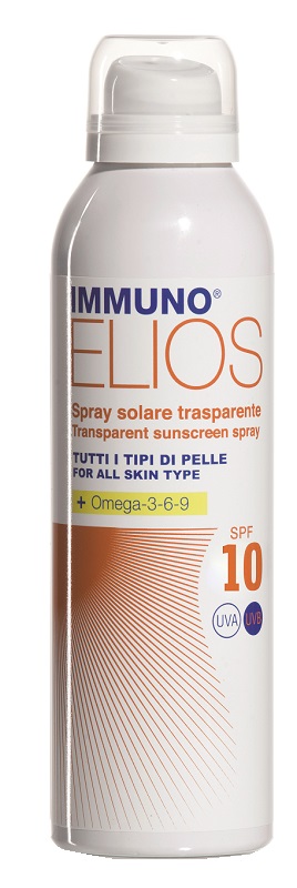 IMMUNO ELIOS SPRAY SOLARE TRASPARENTE SPF 10 150 ML - Farmafamily.it