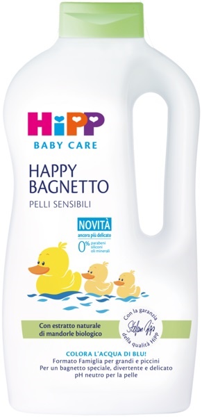 HIPP BABY CARE HAPPY BAGNETTO FORMATO FAMIGLIA FUN 1000 ML - Farmafamily.it