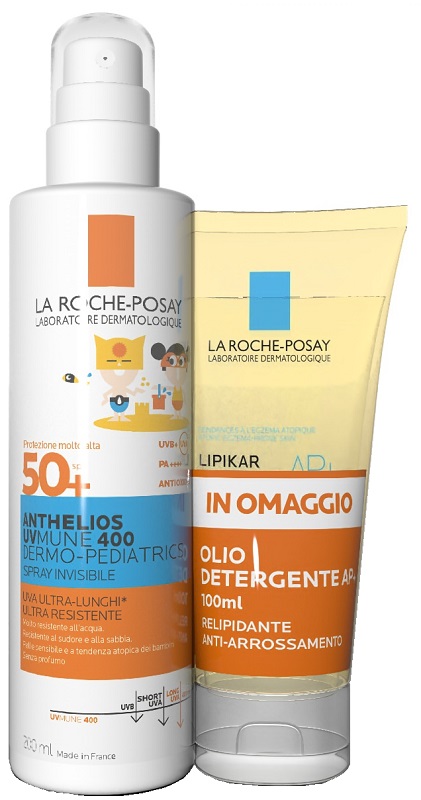 ANTHELIOS SPRAY AP SHAKA 200 ML + OLIO 100 ML - Farmafamily.it