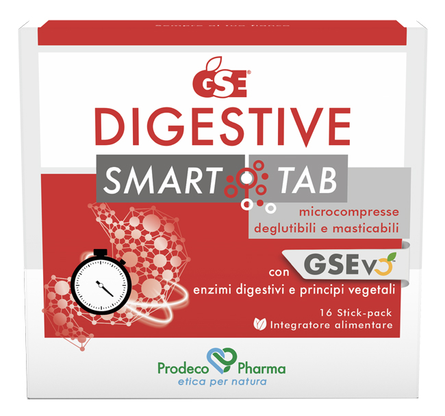 GSE DIGESTIVE SMART TAB 16 STICK PACK - Farmafamily.it