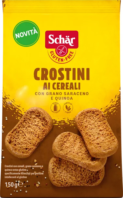 SCHAR CROSTINI AI CEREALI 150 G - Farmafamily.it