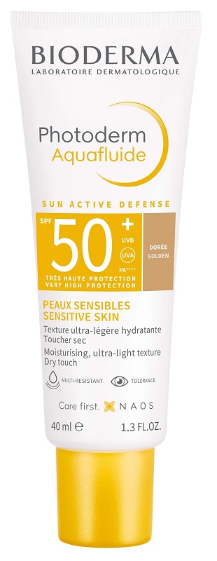 PHOTODERM AQUAFLUID DORE' SPF50+ 40 ML - Farmafamily.it
