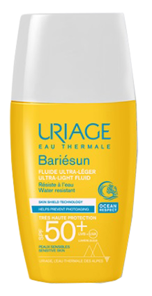 BARIESUN FLUIDO ULTRA LEGGERO SPF50+ 30 ML - Farmafamily.it