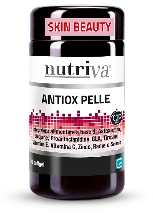 NUTRIVA ANTIOX PELLE 30 SOFTGEL - Farmafamily.it