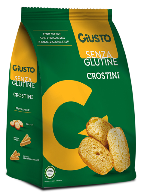GIUSTO SENZA GLUTINE CROSTINI 200 G - Farmafamily.it