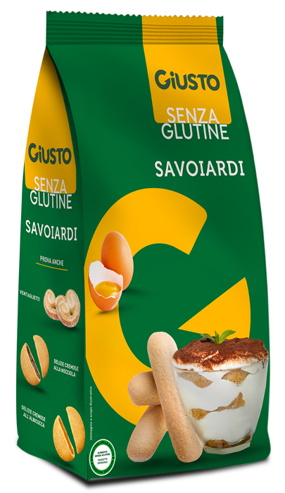 GIUSTO SENZA GLUTINE SAVOIARDI 150 G - Farmafamily.it