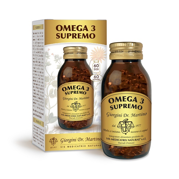 OMEGA 3 SUPREMO 60 SOFTGEL - Farmafamily.it