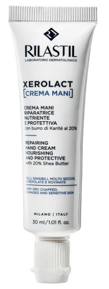 RILASTIL XEROLACT CREMA MANI NUTRIENTE E PROTETTIVA NUOVA FORMULA 30 ML - Farmafamily.it