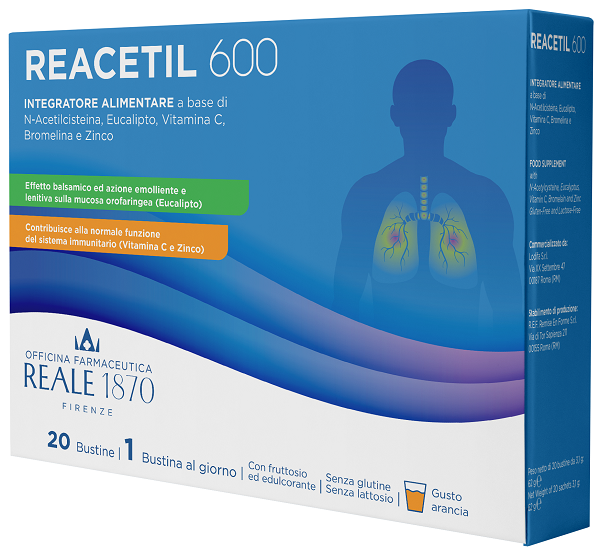 REACETIL 600 20 BUSTINE REALE 1870 - Farmafamily.it