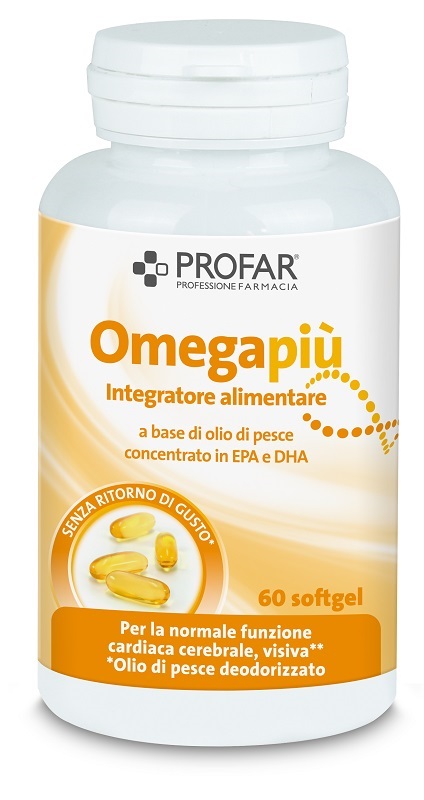 PROFAR OMEGA PIU' 60 SOFTGEL PILLOLIERA - Farmafamily.it