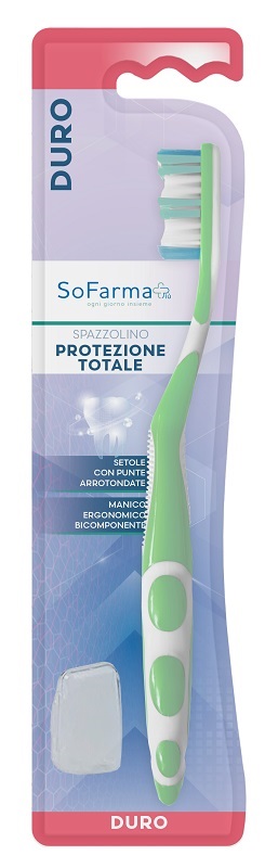 SPAZZOLINO TOTAL PROTECTION SETOLE DURE SOFARMAPIU' - Farmafamily.it