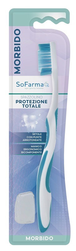 SPAZZOLINO TOTAL PROTECTION SETOLE MORBIDE SOFARMAPIU' - Farmafamily.it