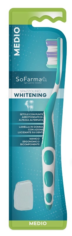 SPAZZOLINO WHITE SETOLE MEDIE SOFARMAPIU' - Farmafamily.it