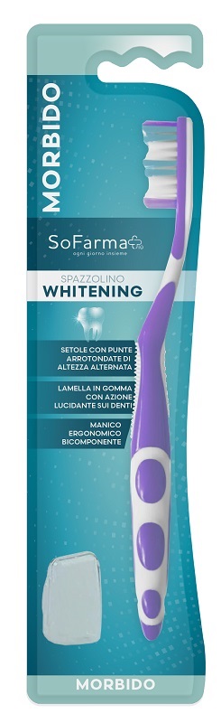 SPAZZOLINO WHITENING SETOLE MORBIDE SOFARMAPIU' - Farmafamily.it