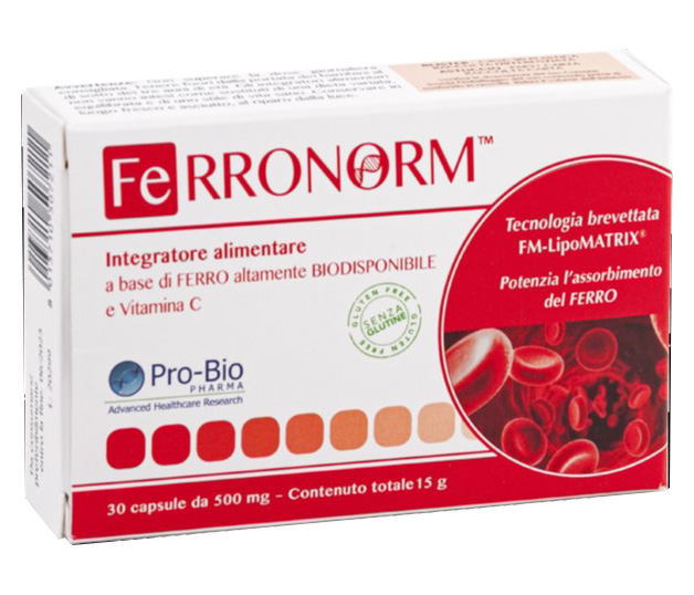 FERRONORM 30 CAPSULE - Farmafamily.it