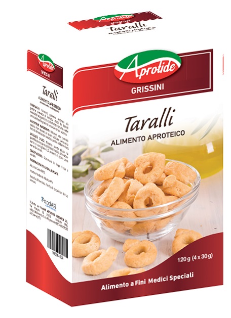 APROTIDE GRISSINI TARALLI 4 PEZZI DA 30 G - Farmafamily.it