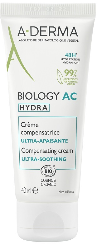 ADERMA BIOLOGY AC HYDRA CREMA COMPENSATRICE ULTRA LENITIVA 40 ML - Farmafamily.it