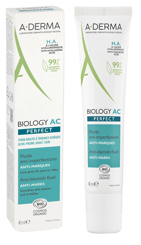 ADERMA BIOLOGY AC PERFECT FLUIDO ANTI IMPERFEZIONI 40 ML - Farmafamily.it