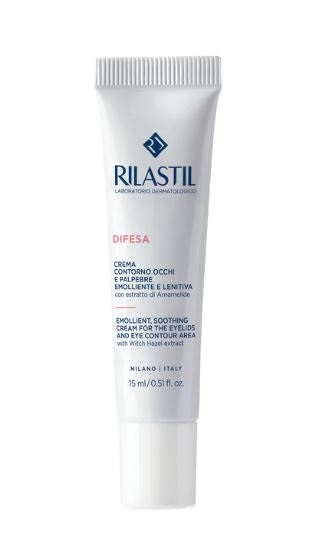 RILASTIL DIFESA CREMA CONTORNO OCCHI E PALPEBRE EMOLLIENTE E LENITIVA 15 ML - Farmafamily.it