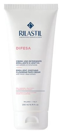 RILASTIL DIFESA CREMA VISO DETERGENTE EMOLLIENTE E LENITIVA 200 ML - Farmafamily.it