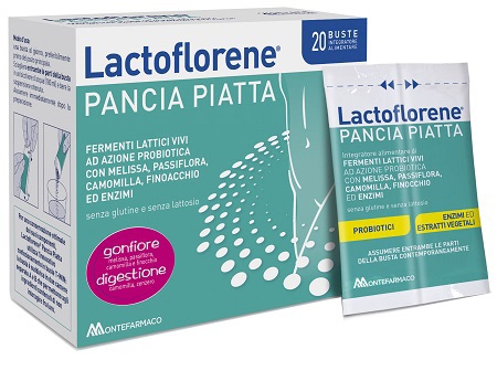 LACTOFLORENE PANCIA PIATTA 20 BUSTINE - Farmafamily.it