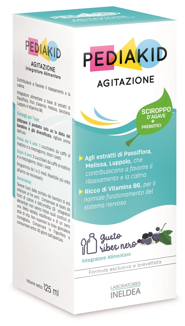 PEDIAKID AGITAZIONE SCIROPPO 125 ML - Farmafamily.it