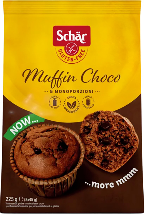 SCHAR MUFFIN CHOCO 225 G - Farmafamily.it