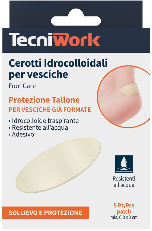 CEROTTI IDROCOLLOIDALI PER VESCICHE 5 PEZZI - Farmafamily.it