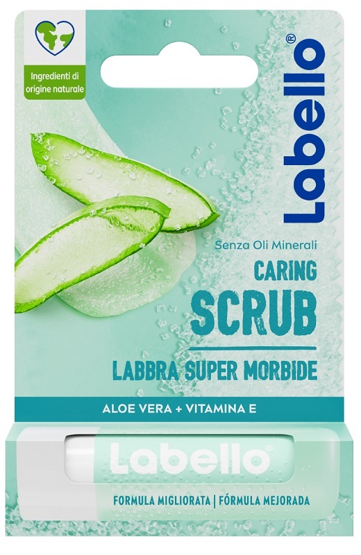 LABELLO STICK SCRUB ALOE VERA 5,5 ML - Farmafamily.it