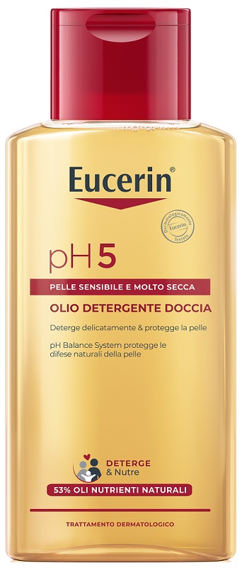 EUCERIN PH5 OLIO DETERGENTE DOCCIA 200 ML - Farmafamily.it