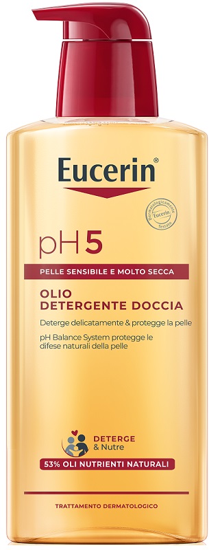 EUCERIN PELLI SENSIBILI OLIO DOCCIA 400 ML - Farmafamily.it