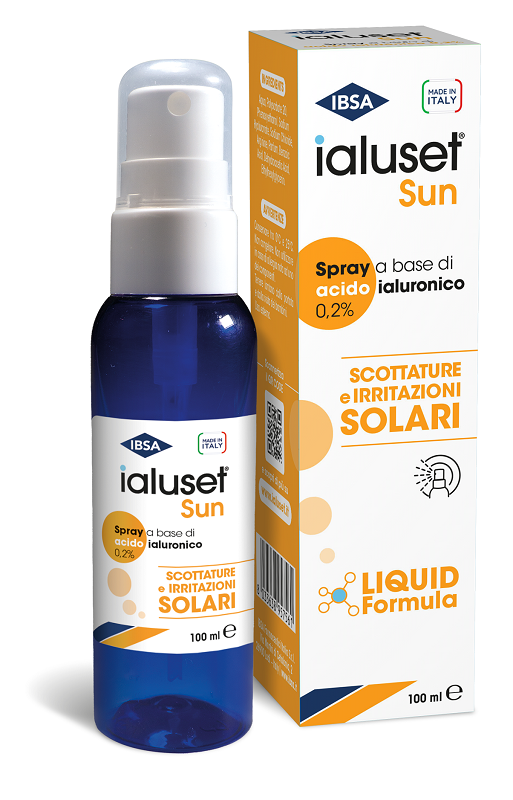 IALUSET SUN SCOTTATURE E IRRITAZIONI SOLARI SPRAY 100 ML - Farmafamily.it