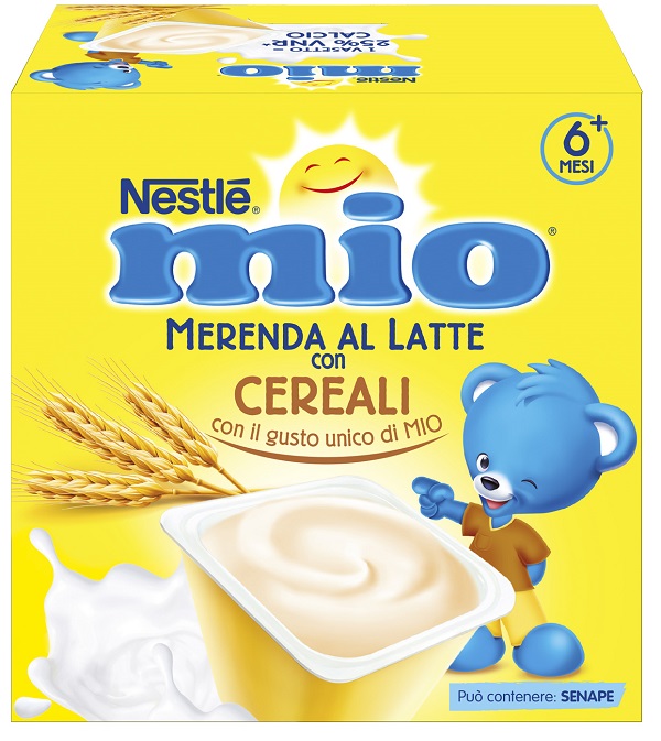 MIO MERENDA AL LATTE CEREALI 4 PEZZI DA 100 G - Farmafamily.it