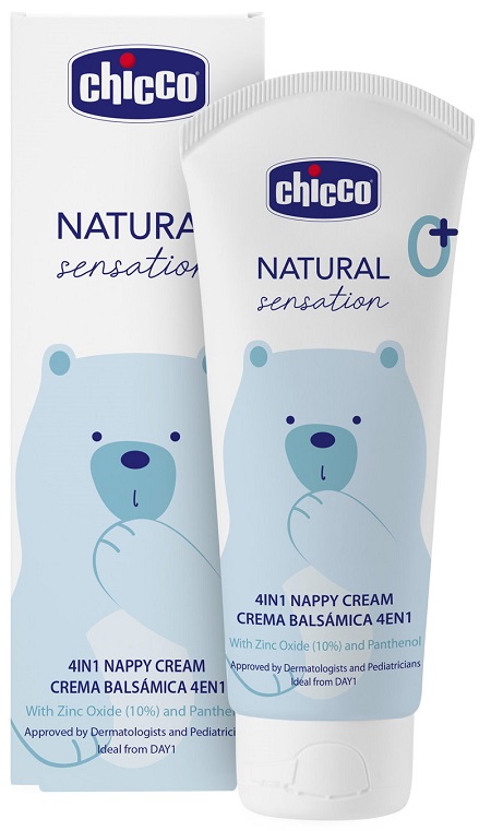 CHICCO NATURAL SENSATION PASTA LENITIVA BALSAMICA 100 ML - Farmafamily.it