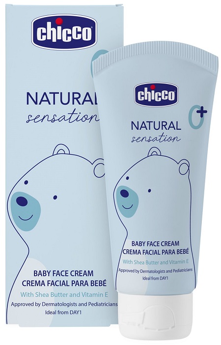 CHICCO NATURAL SENSATION CREMA VISO 50 ML - Farmafamily.it