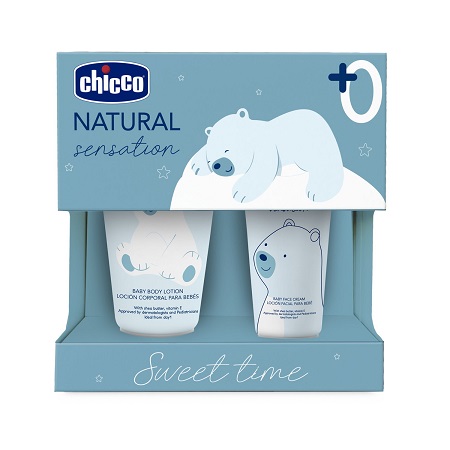 CHICCO NATURAL SENSATION SET CREMA CREMAVISO - Farmafamily.it
