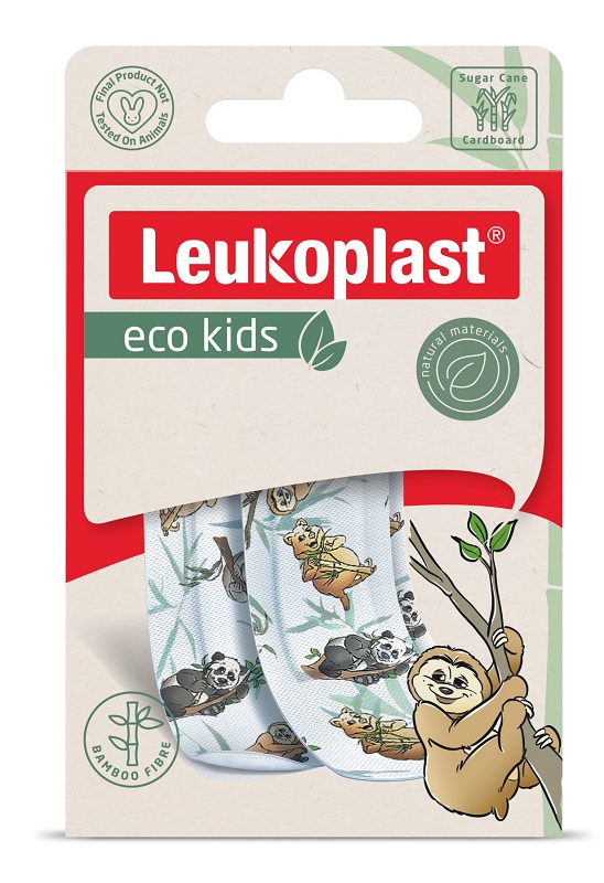 CEROTTO LEUKOPLAST ECO KIDS 12 PEZZI ASSORTITI - Farmafamily.it