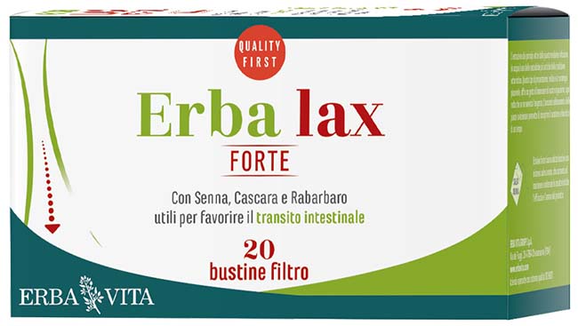 ERBALAX FORTE TISANA BIO 40 G - Farmafamily.it