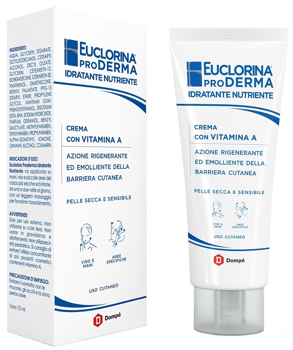 EUCLORINA PRODERMA IDRATANTE NUTRIENTE 75 ML - Farmafamily.it