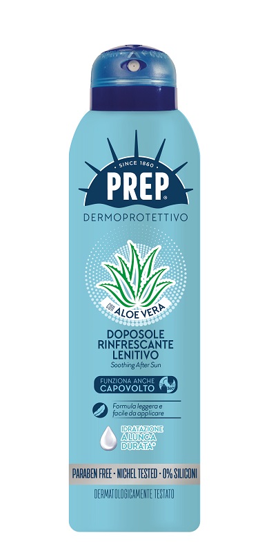 PREP SPRAY DOPOSOLE IDRATANTE ALOE BOV 150 ML - Farmafamily.it