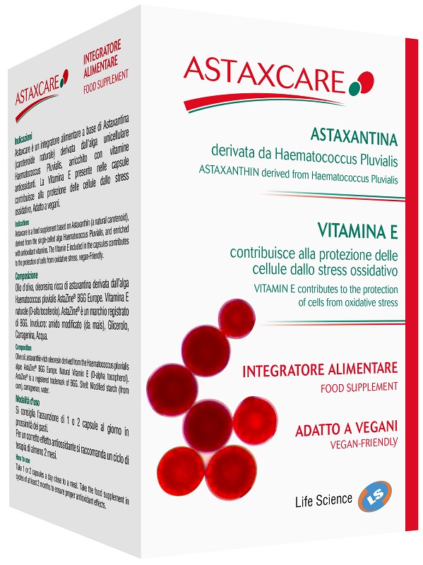 ASTAXCARE 30 CAPSULE - Farmafamily.it