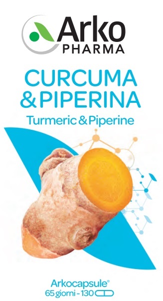 ARKOCPS CURCUMA + PIPERINA 130 CAPSULE - Farmafamily.it