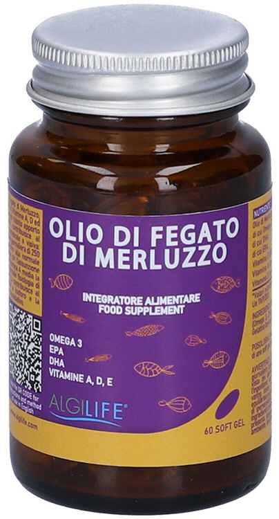 OLIO FEGATO MERLUZZO 60 SOFTGEL - Farmafamily.it
