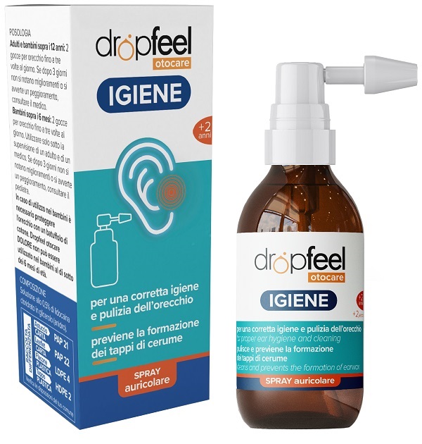 DROPFEEL OTOCARE IGIENE SPRAY AURICOLARE 50 ML - Farmafamily.it