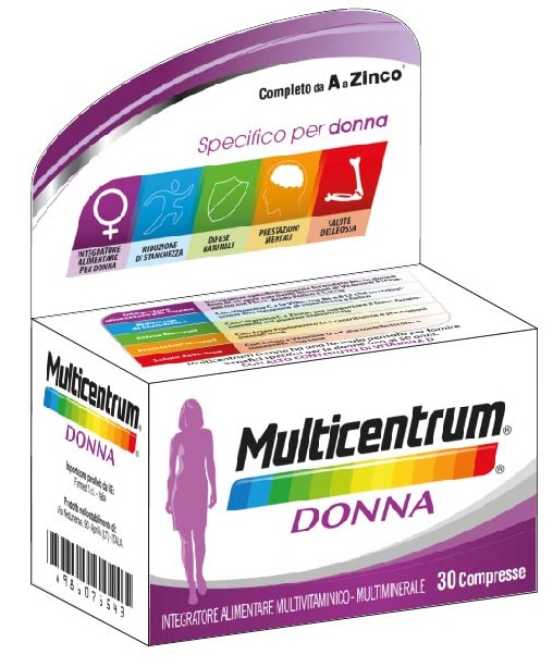 MULTICENTRUM DONNA 30 COMPRESSE - Farmafamily.it