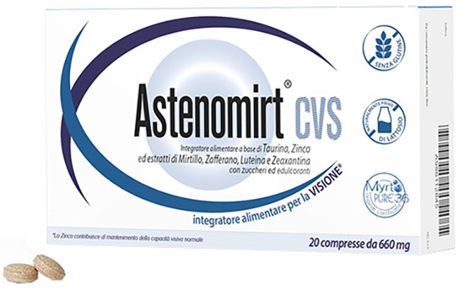 ASTENOMIRT CVS 20 COMPRESSE - Farmafamily.it