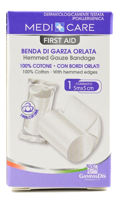 BENDA MEDICARE ORLATA CM 5X5 M MEDICARE - Farmafamily.it