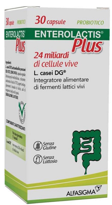 ENTEROLACTIS PLUS 30 CAPSULE - Farmafamily.it