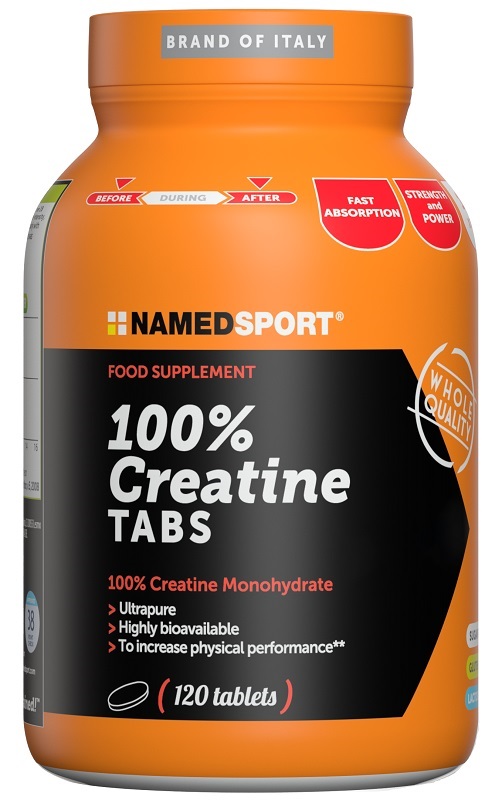 100% CREATINE TABS RB 120 COMPRESSE - Farmafamily.it
